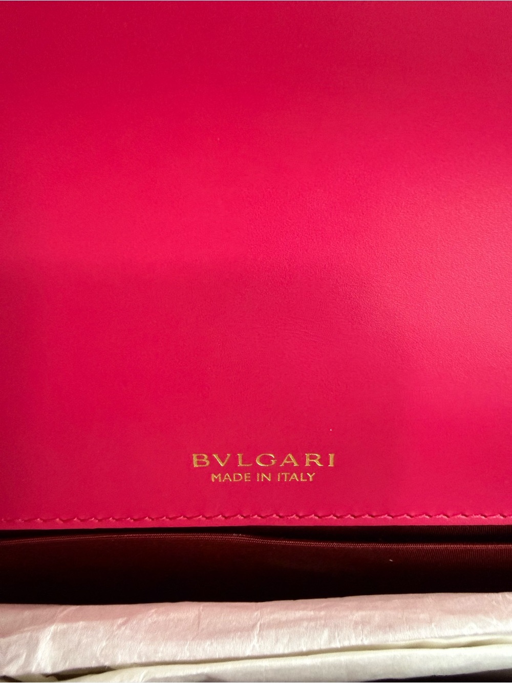 Brand New Bvlgari Serpenti Forever Medium Shoulder Bag in Fuchsia - Picture 12 of 16